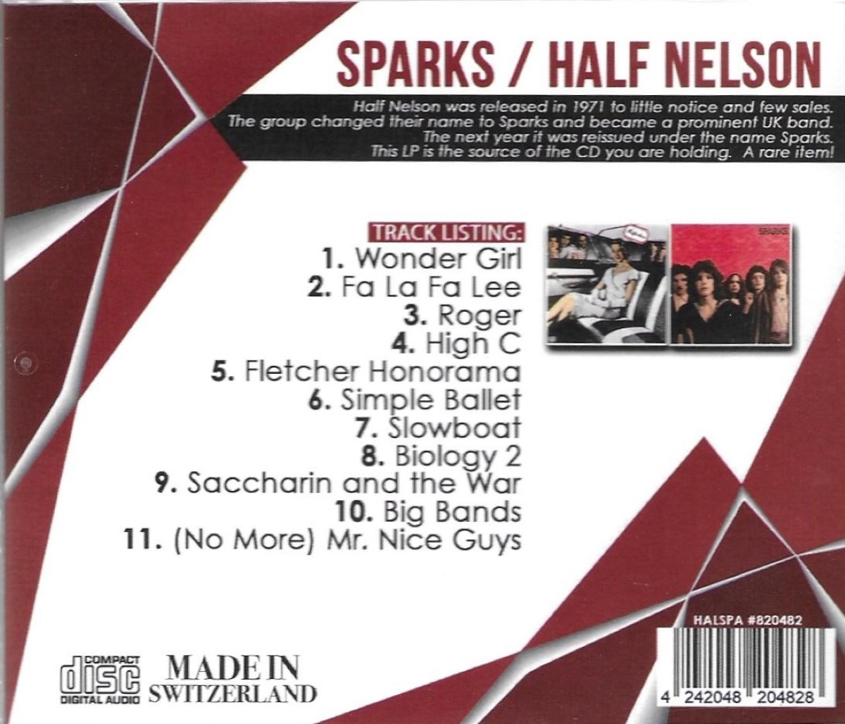(image for) Sparks / Half Nelson