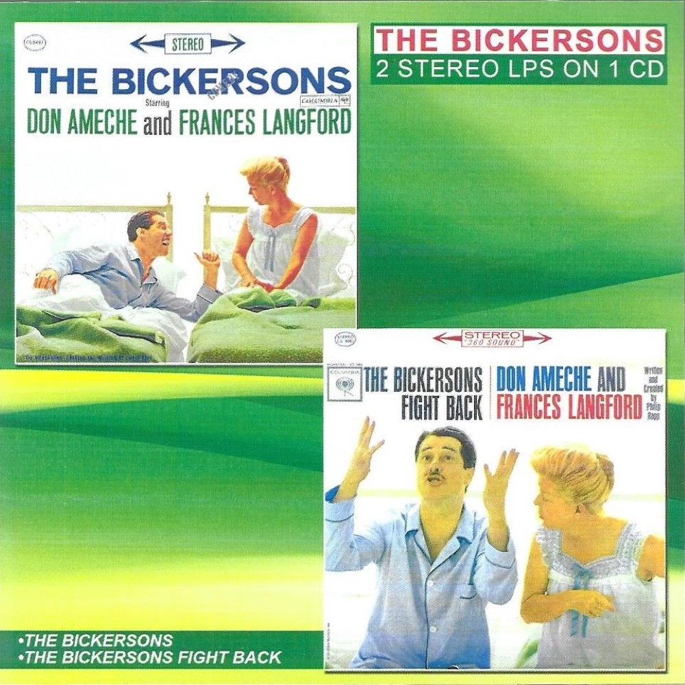 The Bickersons-2 Stereo LPs on 1 CD - The Bickersons / The Bickersons Fight Back (image for) The Bickersons-2 Stereo LPs on 1 CD - The Bickersons / The Bickersons Fight Back