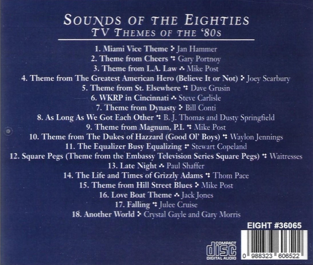 (image for) Sounds Of The Eighties-TV Themes Of The '80s