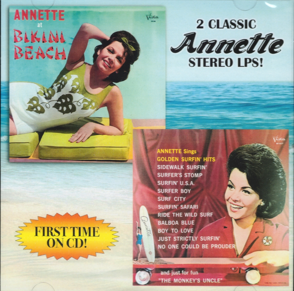 (image for) Annette At Bikini Beach / Annette Sings Golden Surfin' Hits