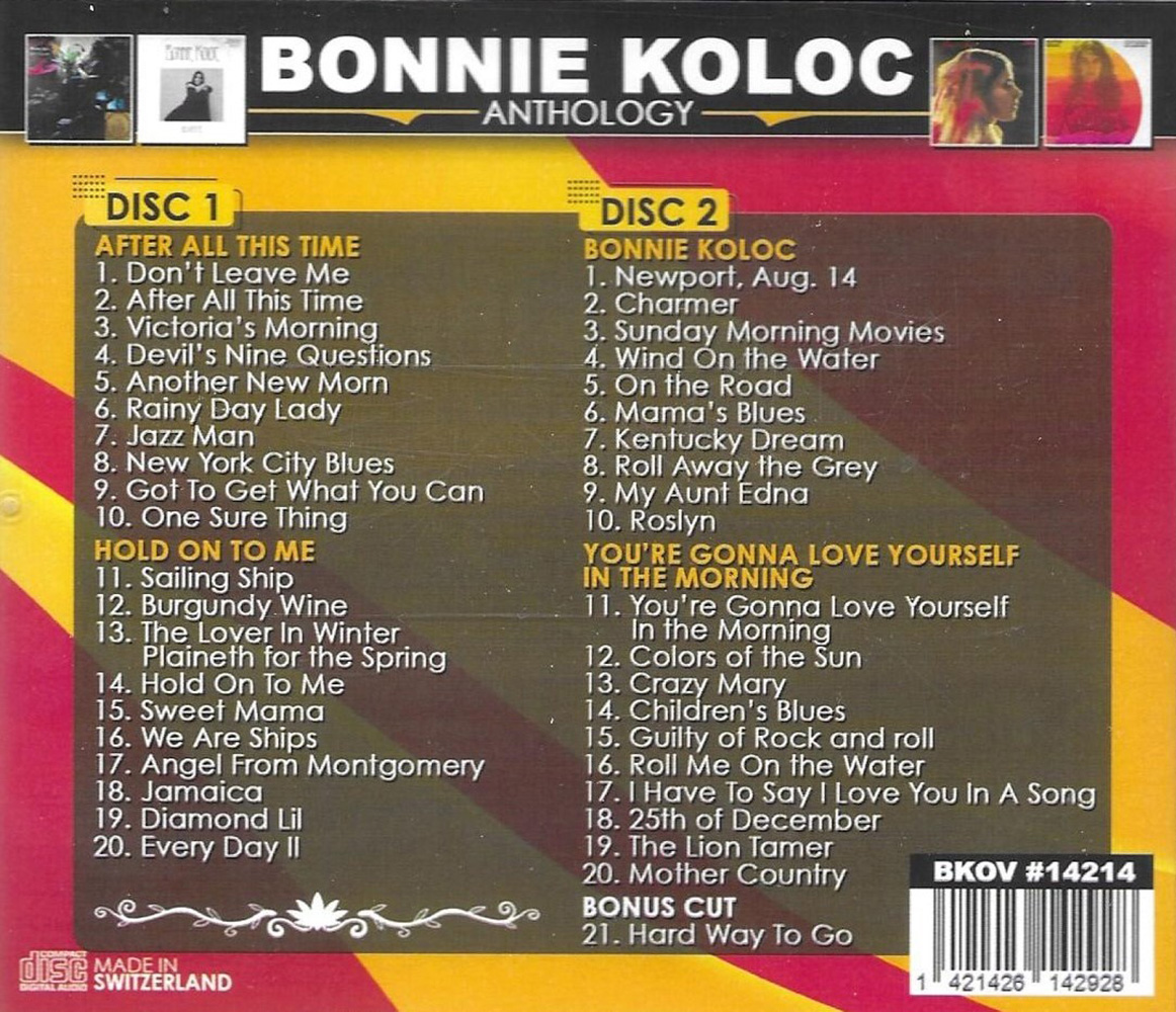 (image for) Anthology- Her First 4 LPs on 2 CDs (2 CD)