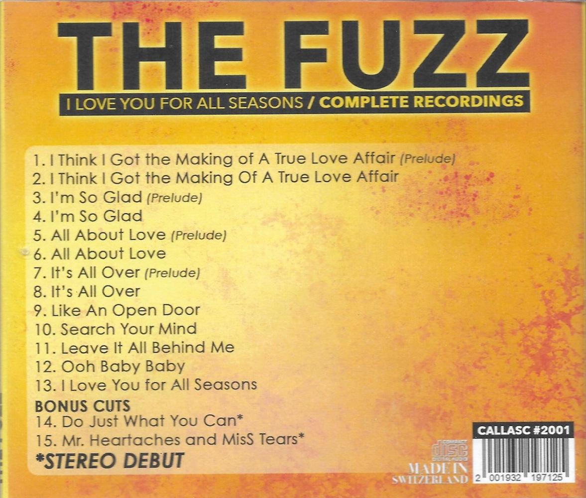 (image for) I Love You For All Seasons-Complete Recordings+2 Bonus Cuts