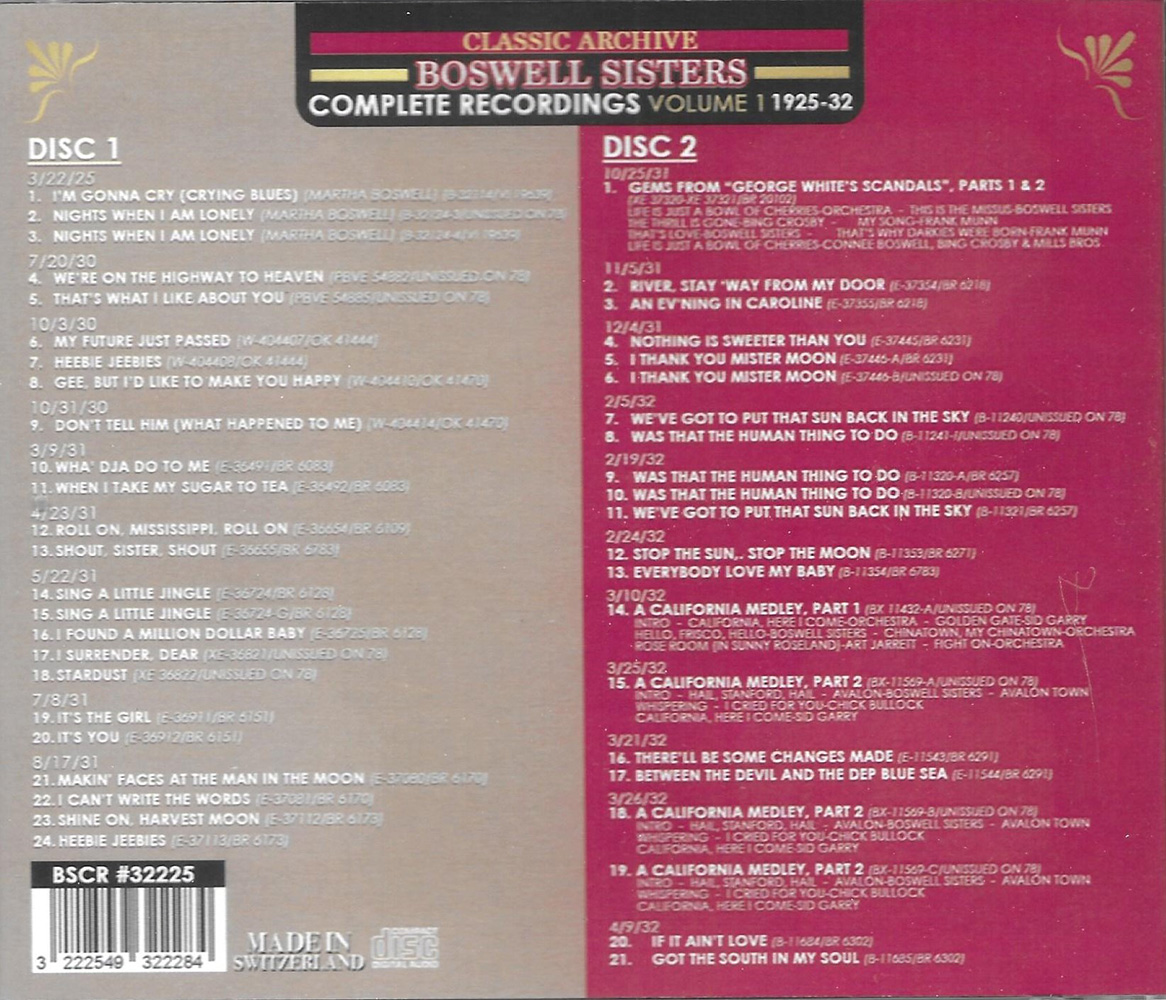 (image for) Complete Recordings, Vol. 1 - 1925-32 - 36 Cuts (2 CD)