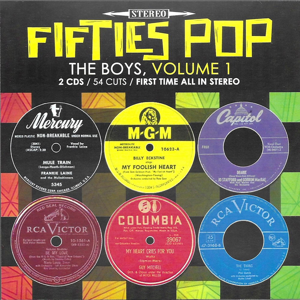 Fifties Pop - The Boys, Vol. 1 (2 CD) (image for) Fifties Pop - The Boys, Vol. 1 (2 CD)