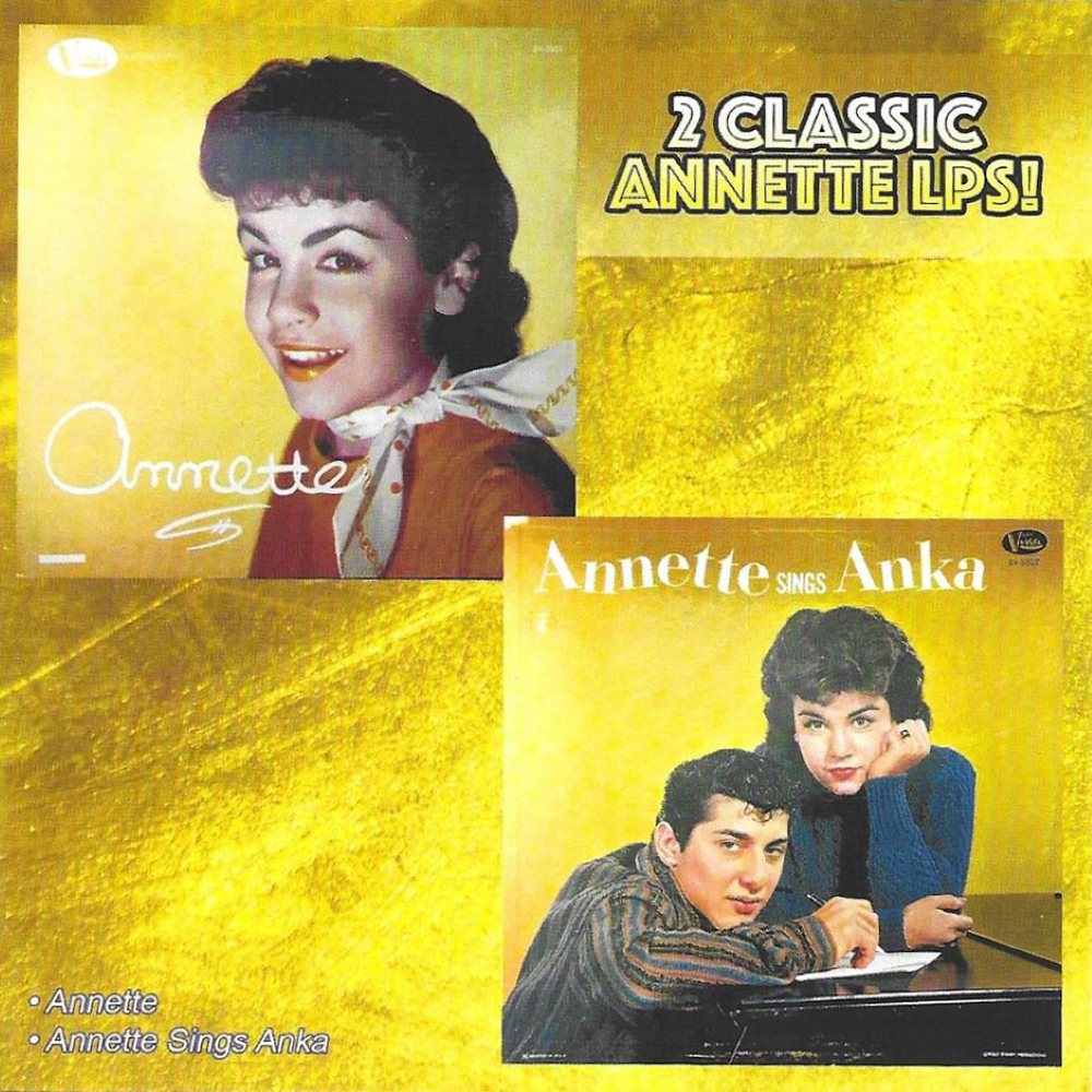 (image for) 2 Classic Annette LPs! Annette & Annette Sings Anka