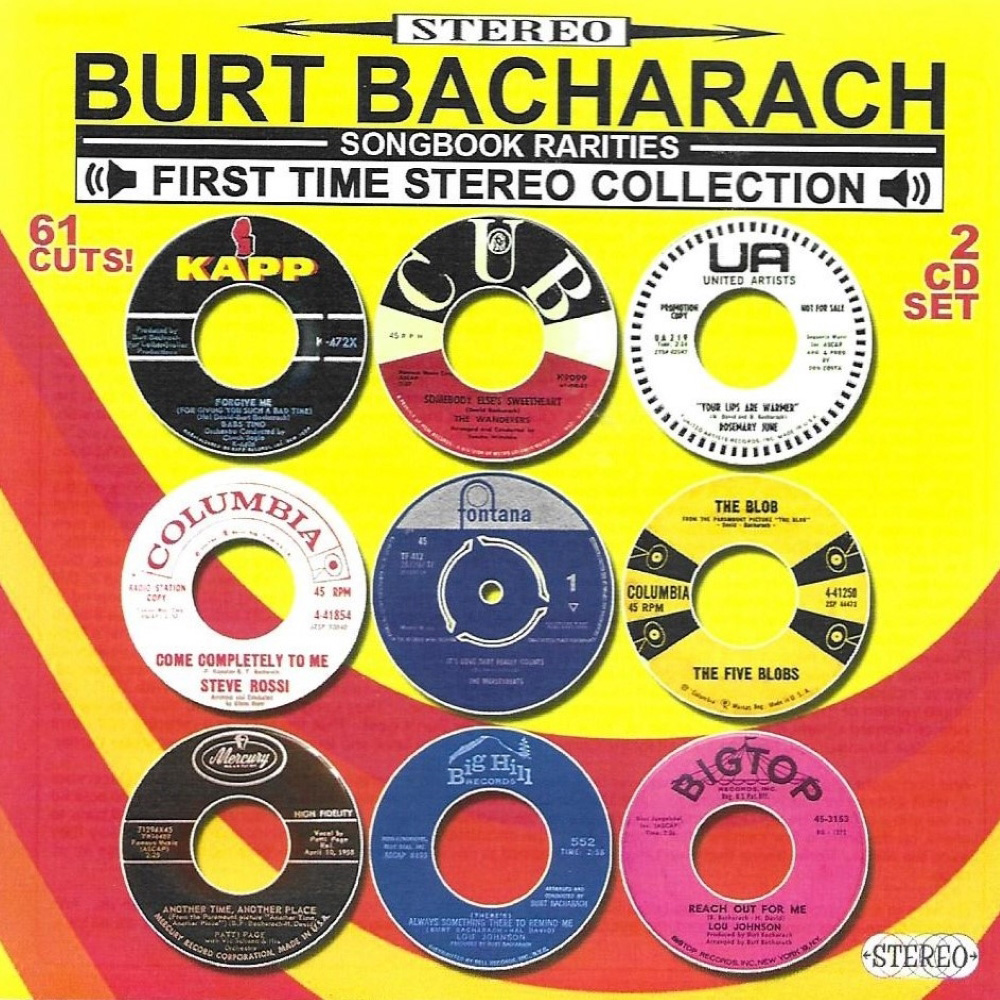 Burt Bacharach Songbook Rarities-First Time Stereo Collection (image for) Burt Bacharach Songbook Rarities-First Time Stereo Collection