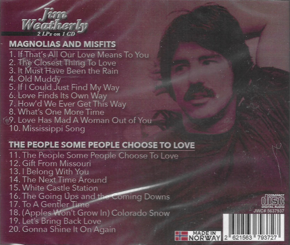 (image for) 2 LPs on 1 CD-Magnolias & Misfits & The People Some People Choose To Love