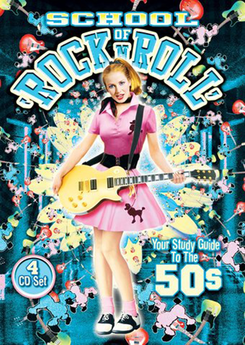School Of Rock & Roll- The 50s (4 CD) (image for) School Of Rock & Roll- The 50s (4 CD)