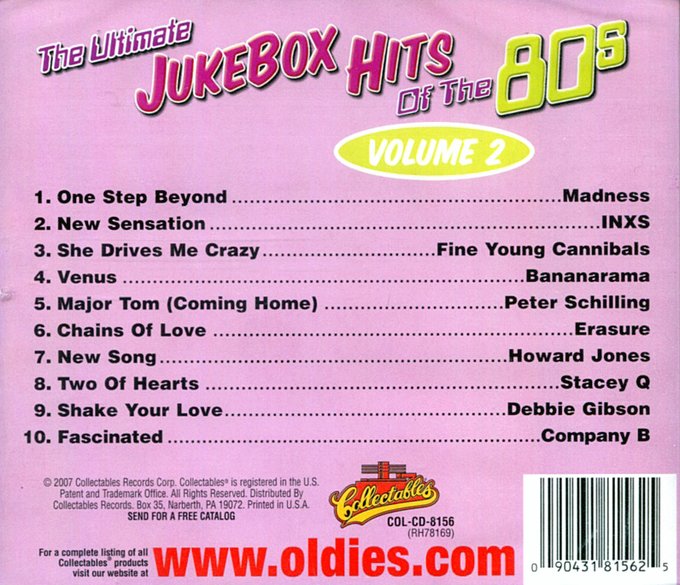 (image for) Ultimate Jukebox Hits Of The 80s, Vol. 2