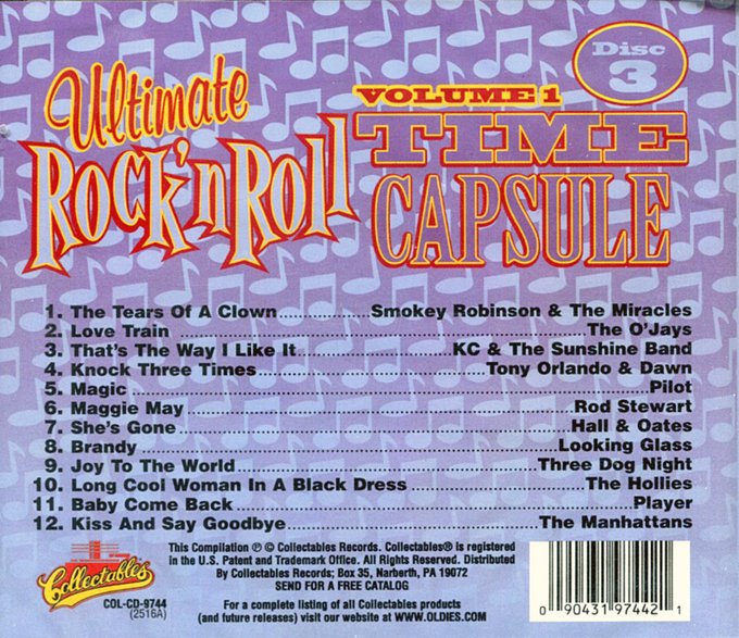 (image for) Ultimate Rock 'N Roll Time Capsule, Volume 1 - Disc 3