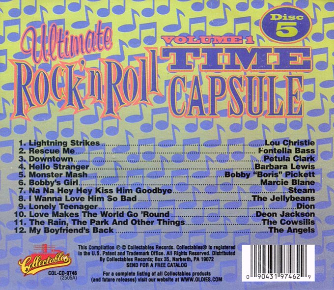 (image for) Ultimate Rock 'N Roll Time Capsule, Volume 1 - Disc 5
