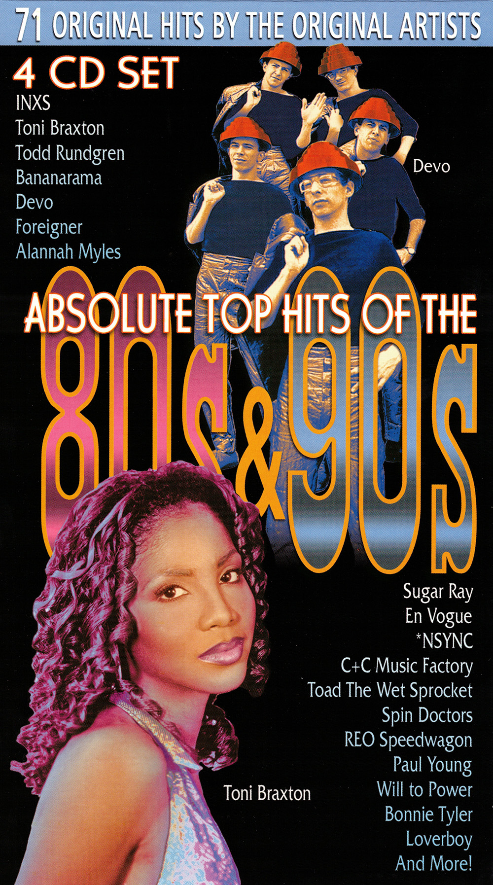 (image for) Absolute Top Hits Of The 80's & 90's (4 CD)