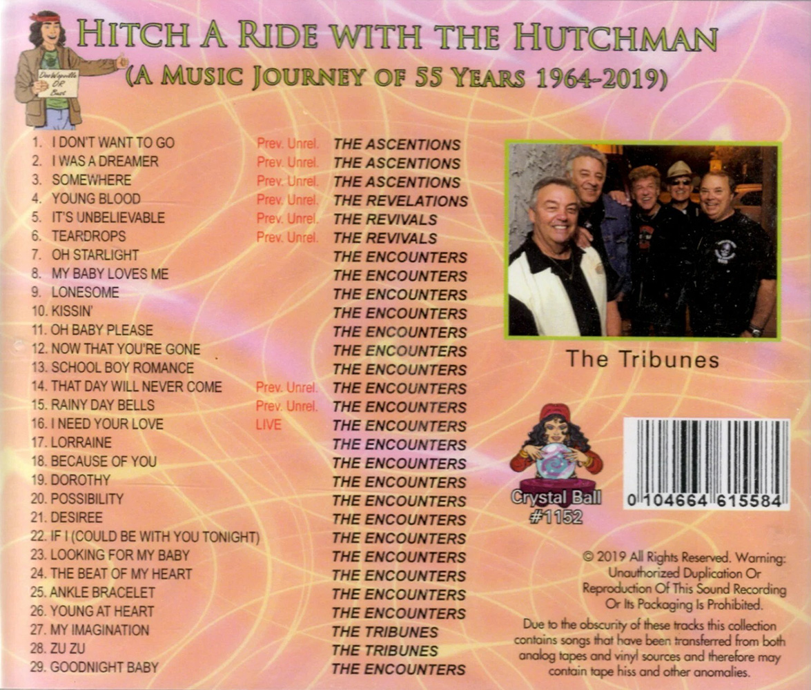 (image for) Hitch a Ride with The Hutchman: A Music Journey of 55 Years 1964-2019