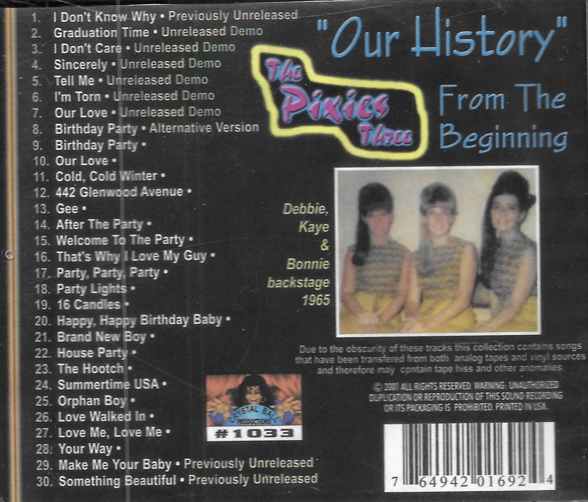 (image for) Our History-From The Beginning