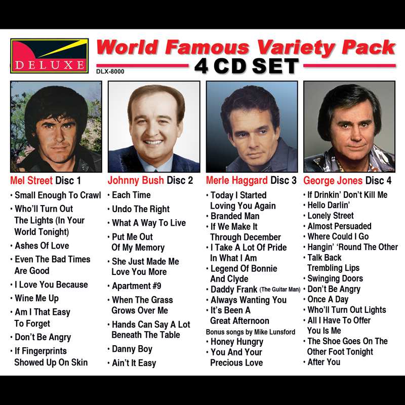 World Famous Variety Pack (4 CD Set) (image for) World Famous Variety Pack (4 CD Set)