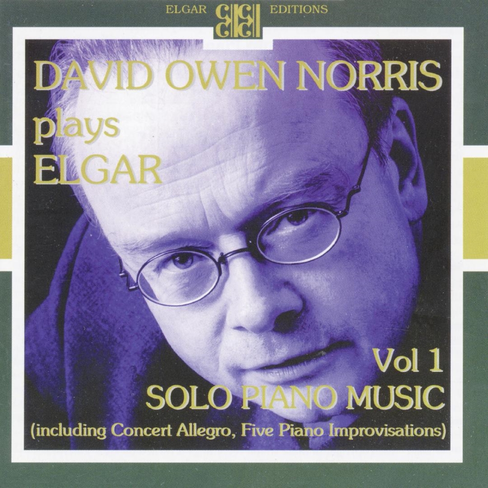 Elgar-Solo Piano Music, Volume 1 (image for) Elgar-Solo Piano Music, Volume 1