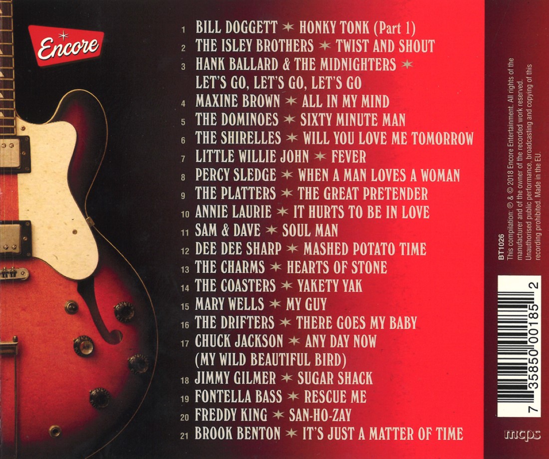 (image for) Greatest R&B Of All Time Honky Tonk! - 21 Massive Tracks