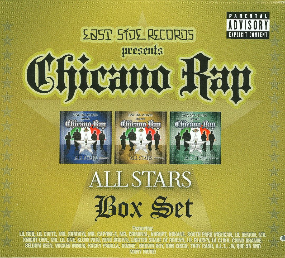 East Side Records Presents Chicano Rap Allstars Box Set (3 CD) (image for) East Side Records Presents Chicano Rap Allstars Box Set (3 CD)