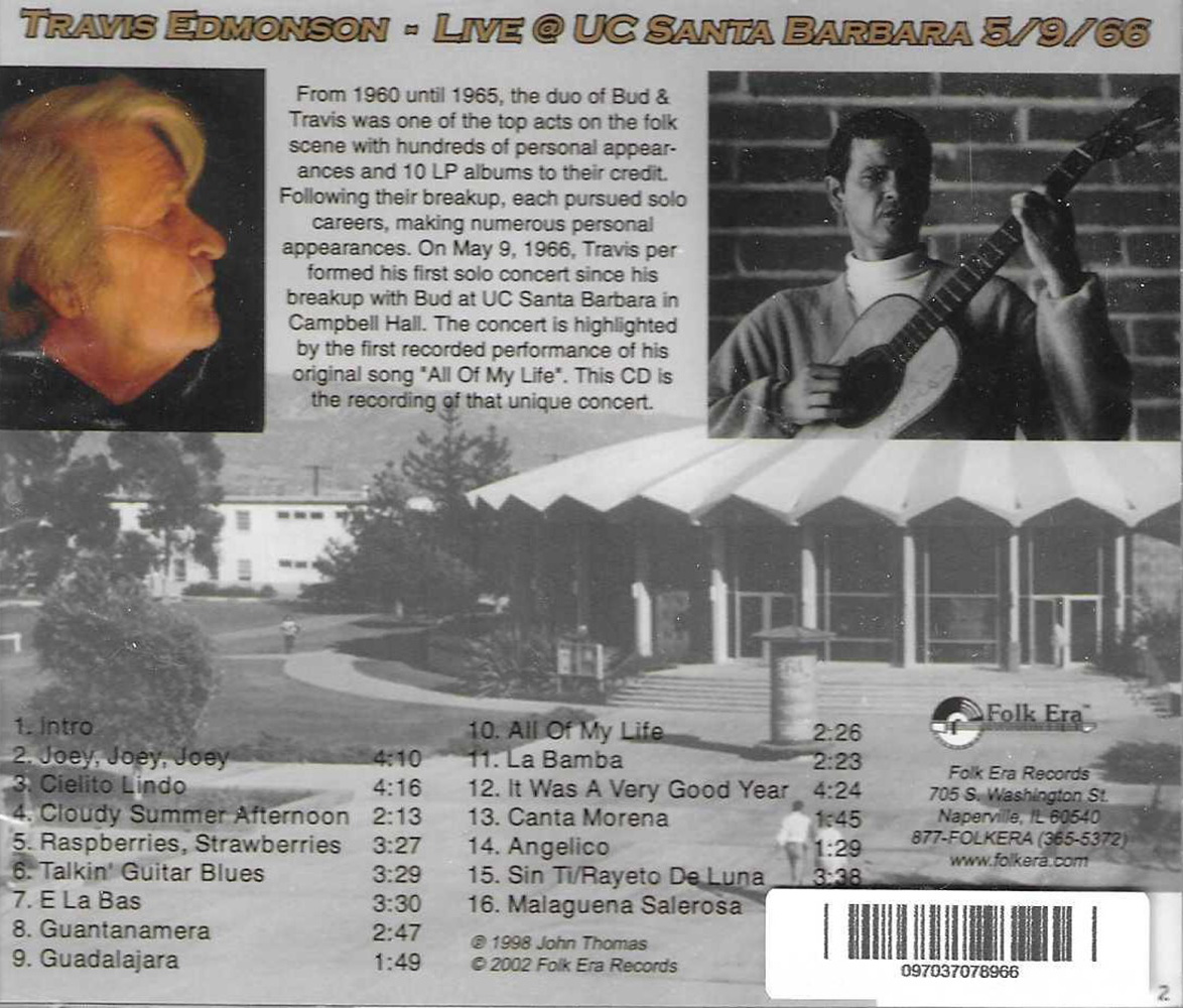 (image for) Live at UC Santa Barbara 5-9-66