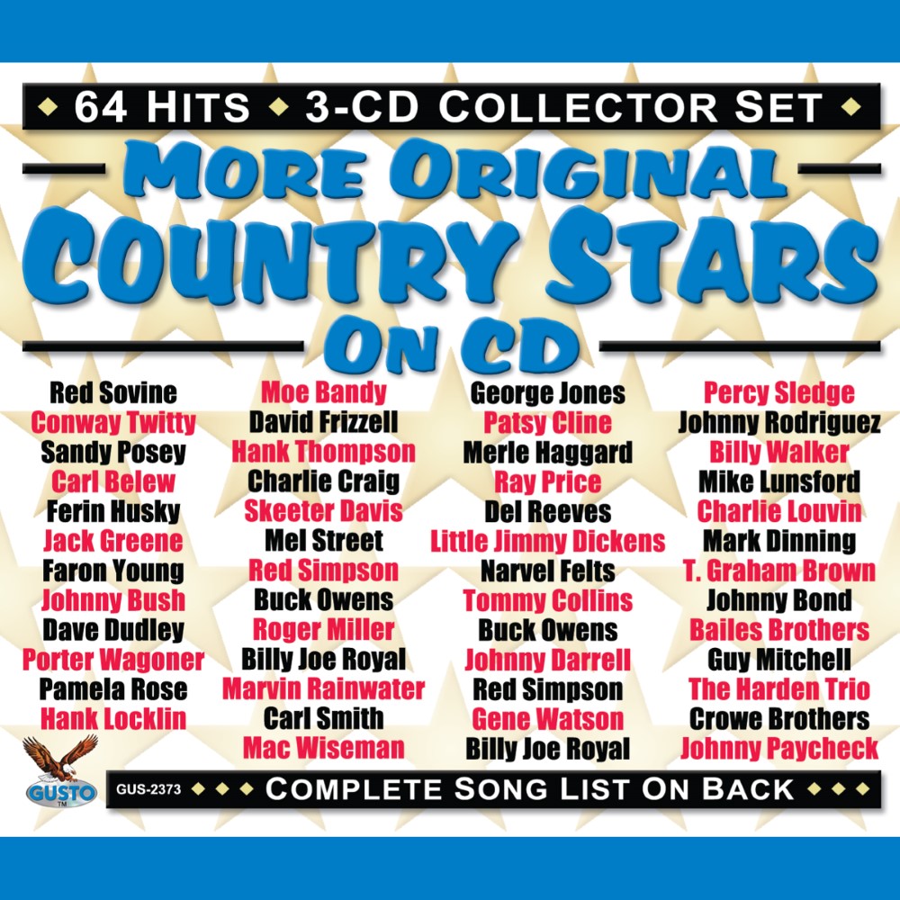 (image for) More Original Country Stars On CD (3 CD)