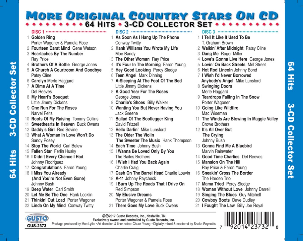 (image for) More Original Country Stars On CD (3 CD)