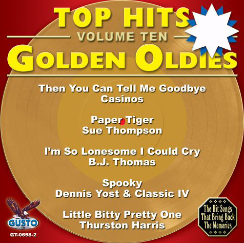 (image for) Top Hits, Volume 10-Golden Oldies (CD-5)