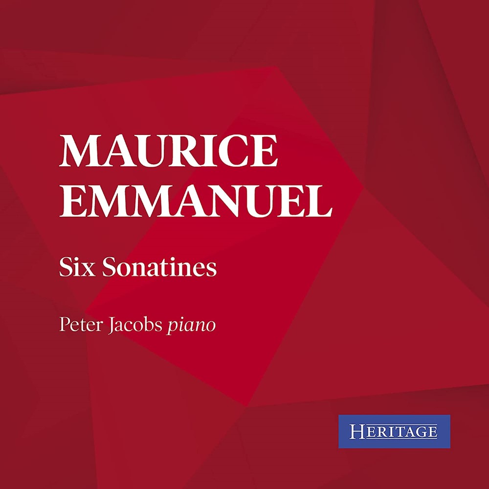 Maurice Emmanuel-Six Sonatines (image for) Maurice Emmanuel-Six Sonatines