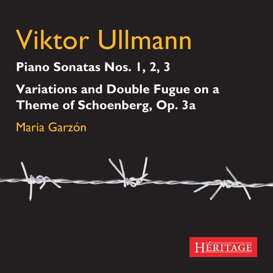 Viktor Ullmann-Piano Sonatas 1,2,3 & Schoenberg Variations (image for) Viktor Ullmann-Piano Sonatas 1,2,3 & Schoenberg Variations