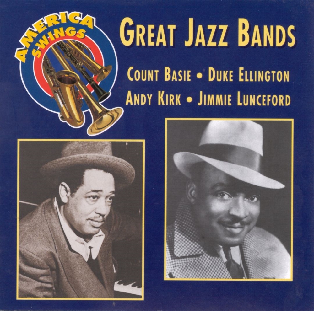 (image for) America Swings-Great Jazz Bands (Cassette)