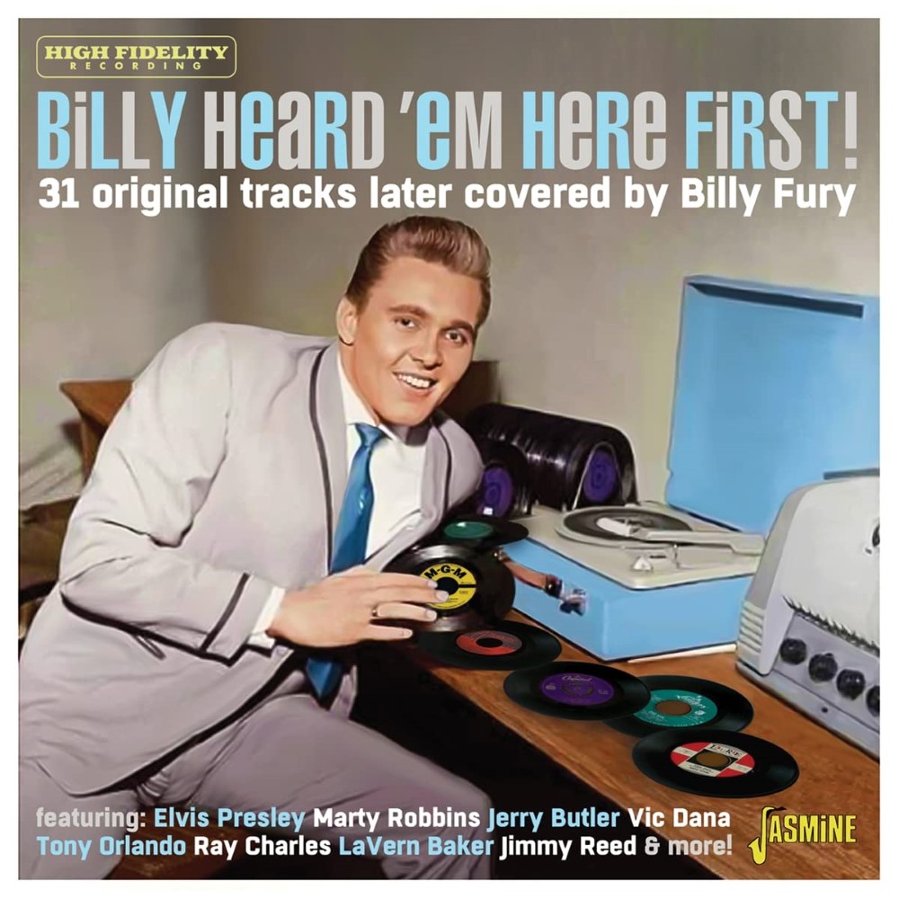 Billy Heard 'Em Here First! 31 Original Tracks Later Covered By Billy Fury (image for) Billy Heard 'Em Here First! 31 Original Tracks Later Covered By Billy Fury