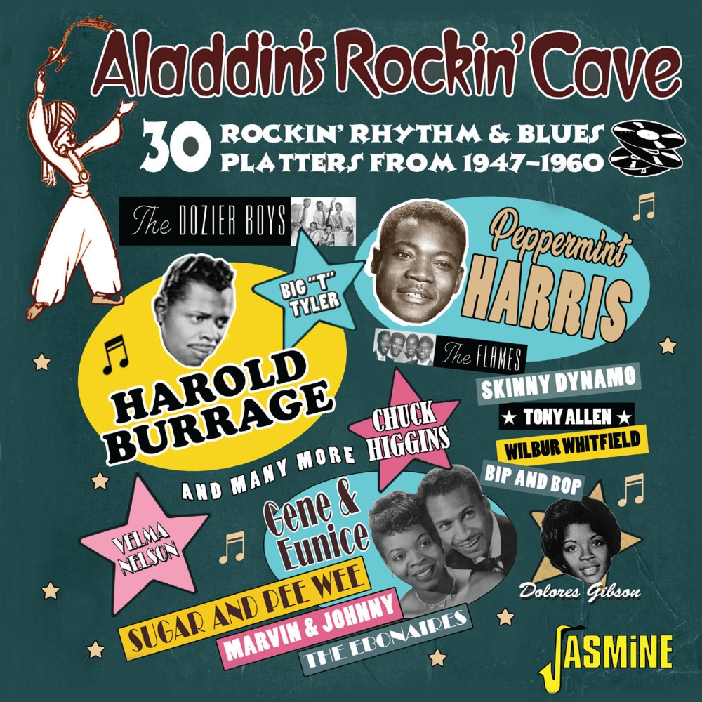 (image for) Aladdin's Rockin' Cave-30 Rockin' Rhythm & Blues Platters From 1947-1960
