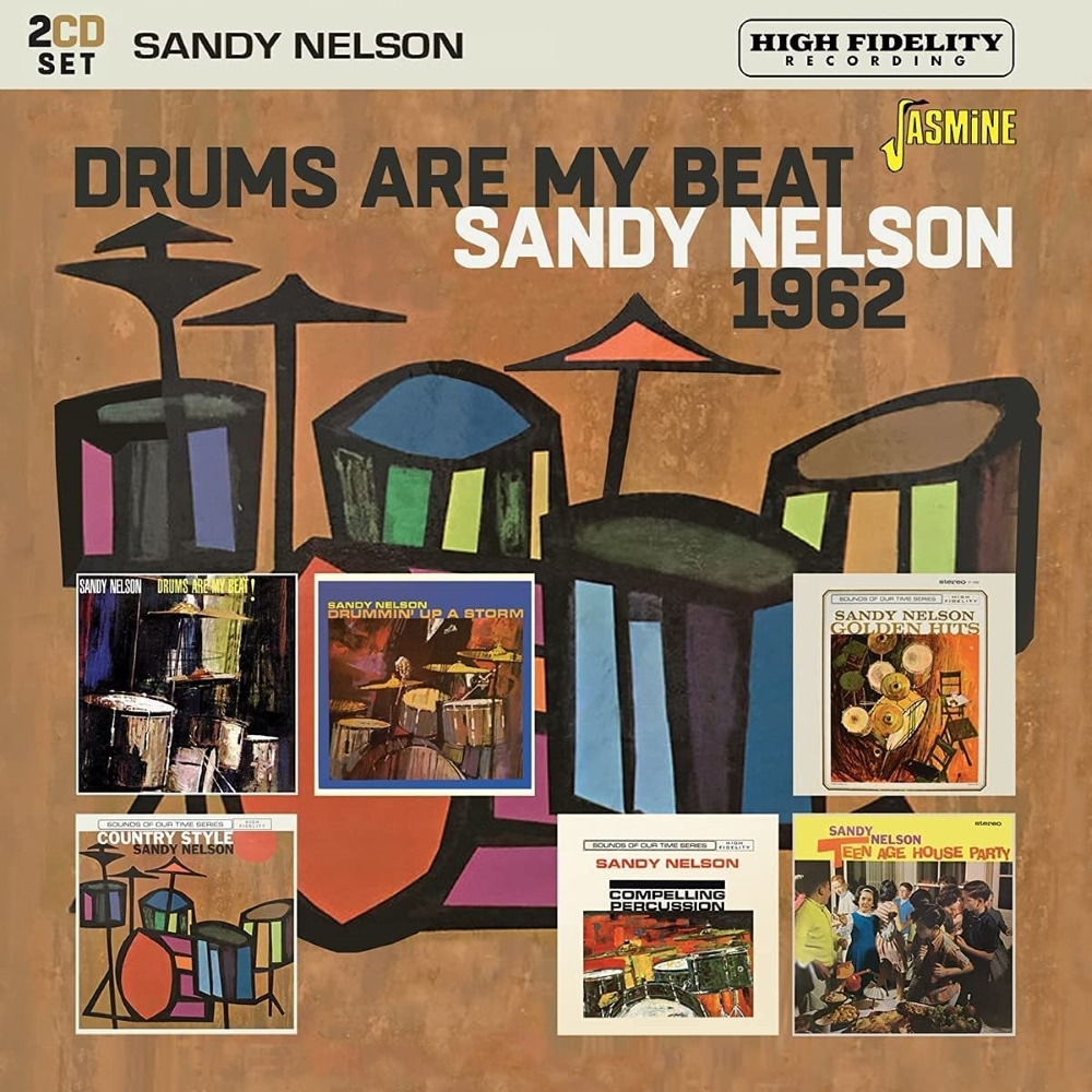 Drums Are My Beat-Sandy Neslon 1962 (2 CD) (image for) Drums Are My Beat-Sandy Neslon 1962 (2 CD)