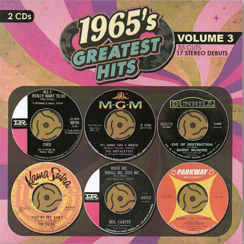 (image for) 1965's Greatest Hits, Vol. 3 (2 CD)