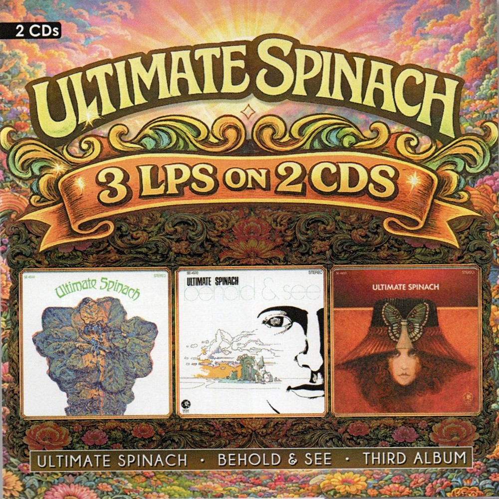 (image for) 3 LPs on 2 CDs: Ultimate Spinach / Behold & See / Third Album (2 CD)