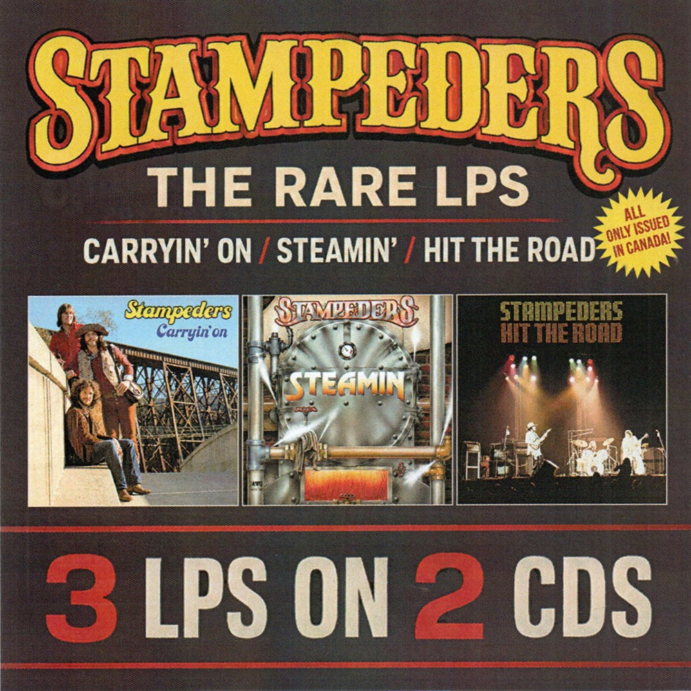 (image for) Rare LPs: Carryin' On / Steamin' / Hit The Road (2 CD)