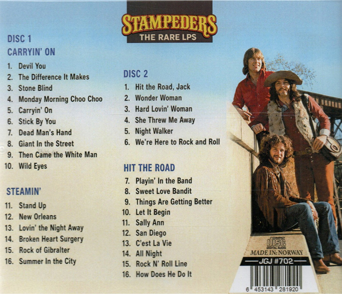 (image for) Rare LPs: Carryin' On / Steamin' / Hit The Road (2 CD)