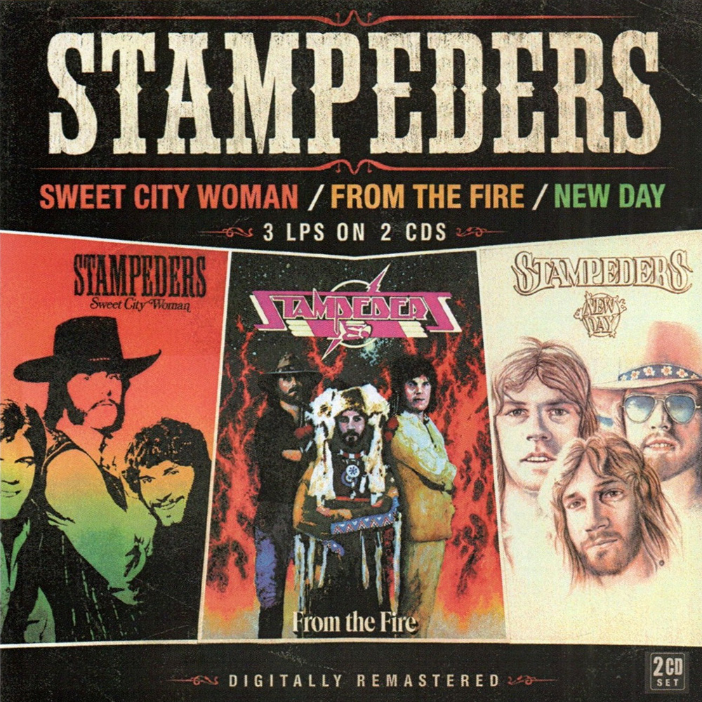 (image for) 3 LPs on 2 CDs: Sweet City Woman / From The Fire / New Day (2 CD)