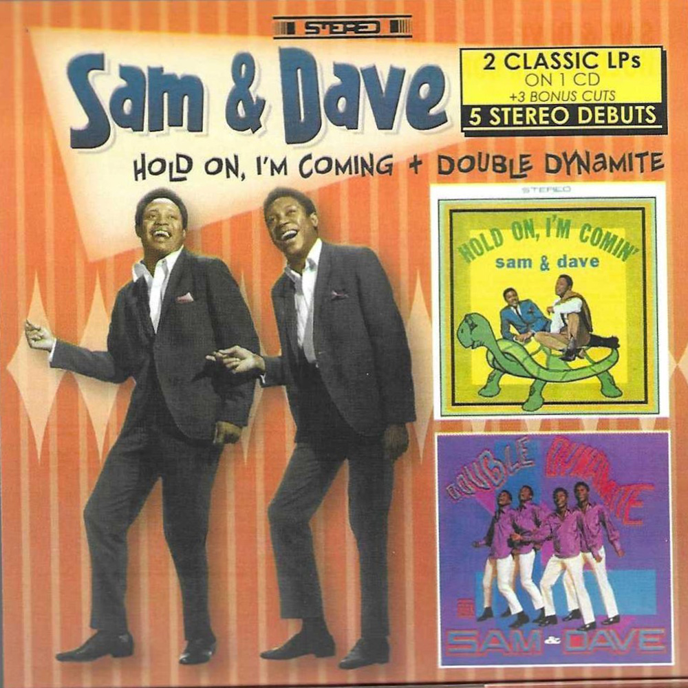 (image for) Hold On, I'm Comin'+Double Dynamite-2 LPs On 1 CD + 3 Bonus Cuts