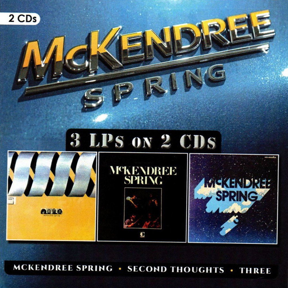 3 LPs on 2 CDs (McKendree Spring / Second Thoughts / Three) (2 CD) (image for) 3 LPs on 2 CDs (McKendree Spring / Second Thoughts / Three) (2 CD)