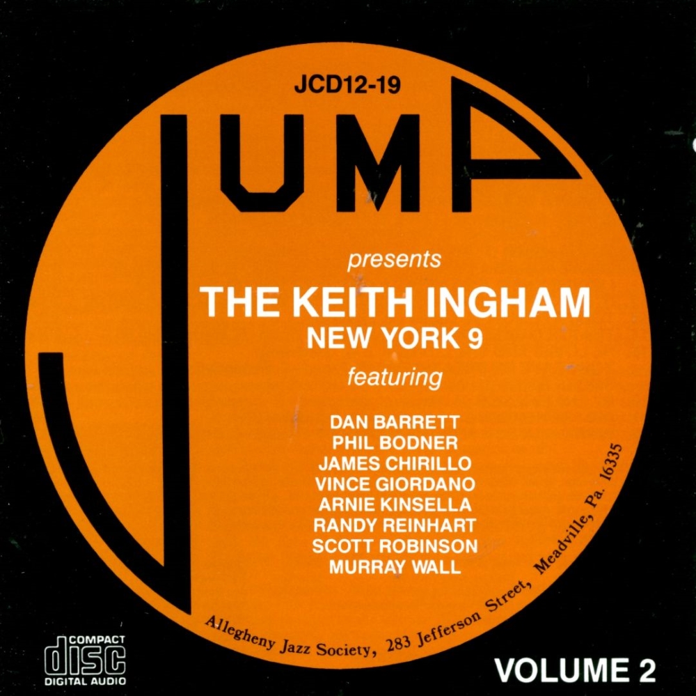The Keith Ingham New York 9, Volume 2 (image for) The Keith Ingham New York 9, Volume 2