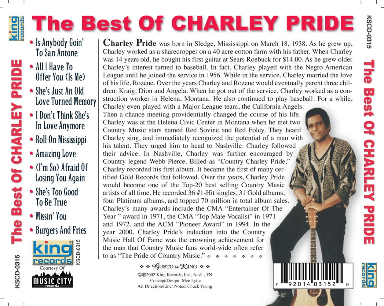(image for) Best Of Charlie Pride