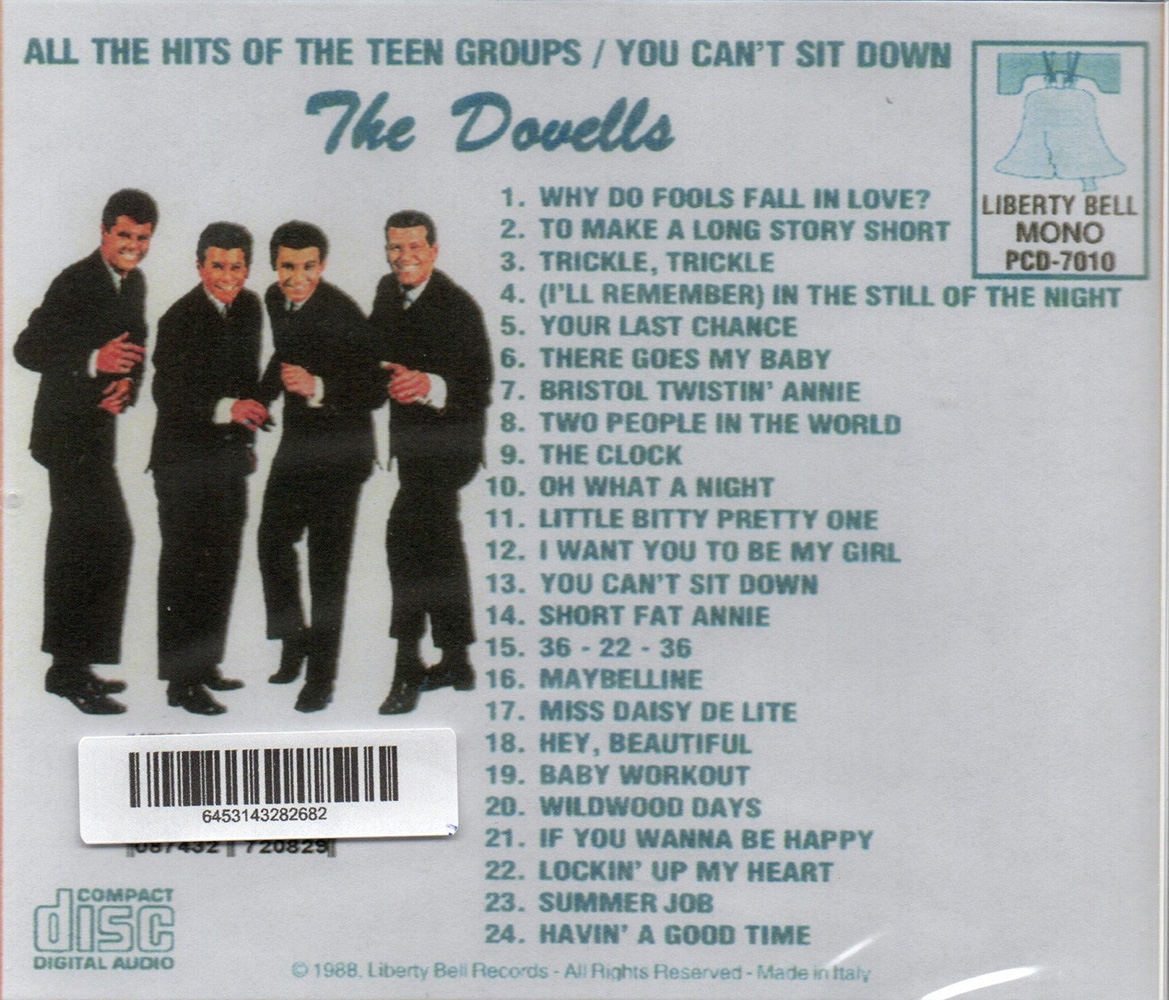 (image for) All The Hits of the Teen Groups / You Can't Sit Down