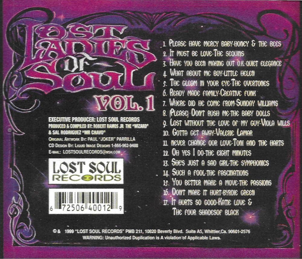 (image for) Lost Ladies Of Soul, Vol. 1