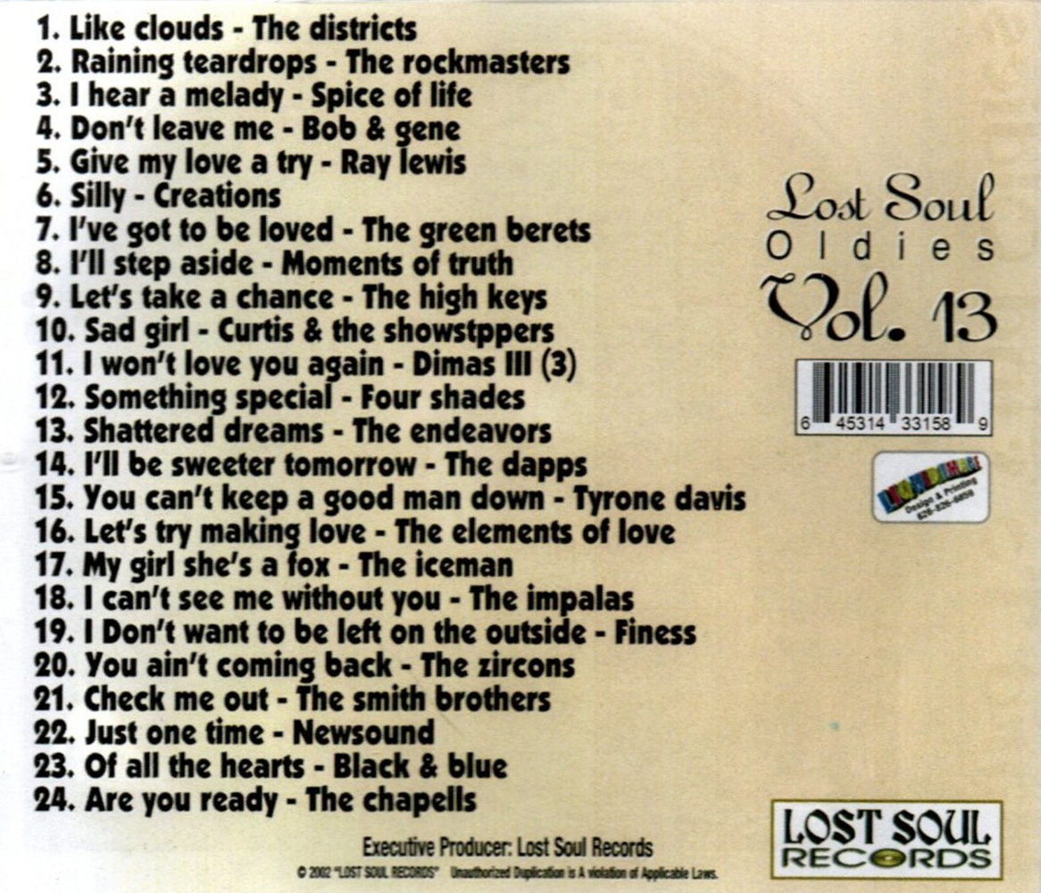 (image for) Lost Soul Oldies, Vol. 13