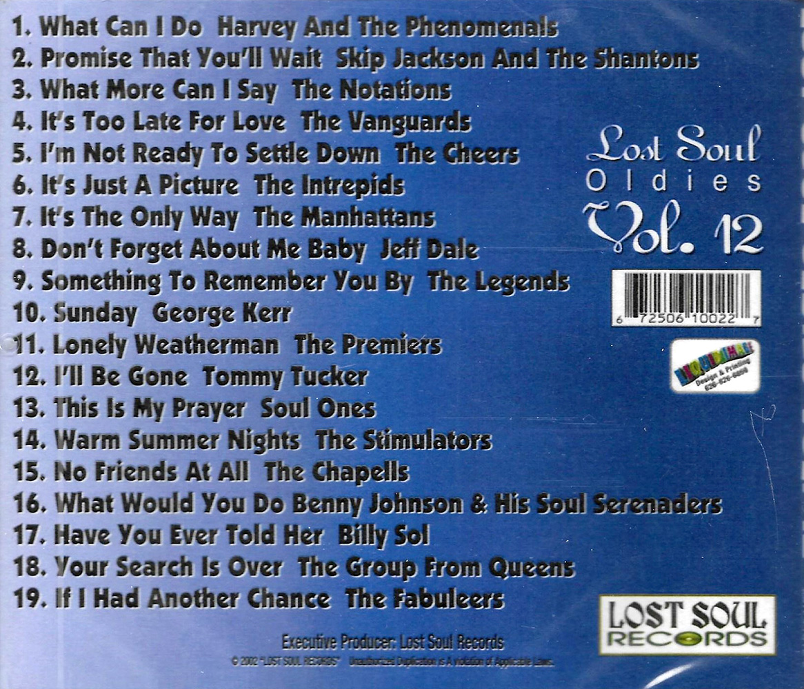 (image for) Lost Soul Oldies, Vol. 12