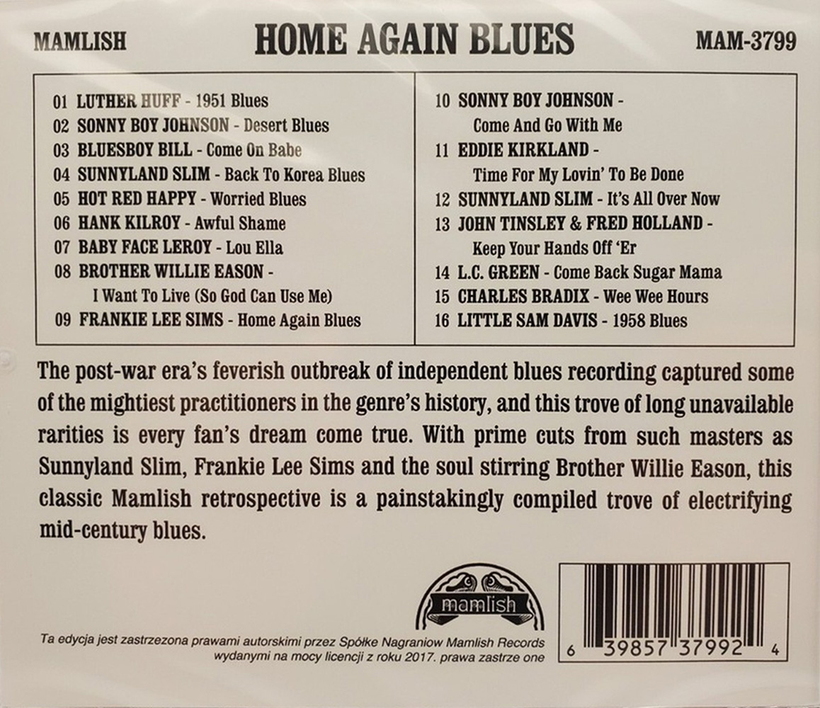 (image for) Home Again Blues