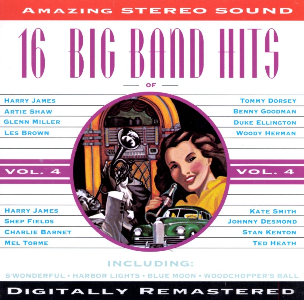 (image for) 16 Big Band Hits, Vol. 4 (Cassette)