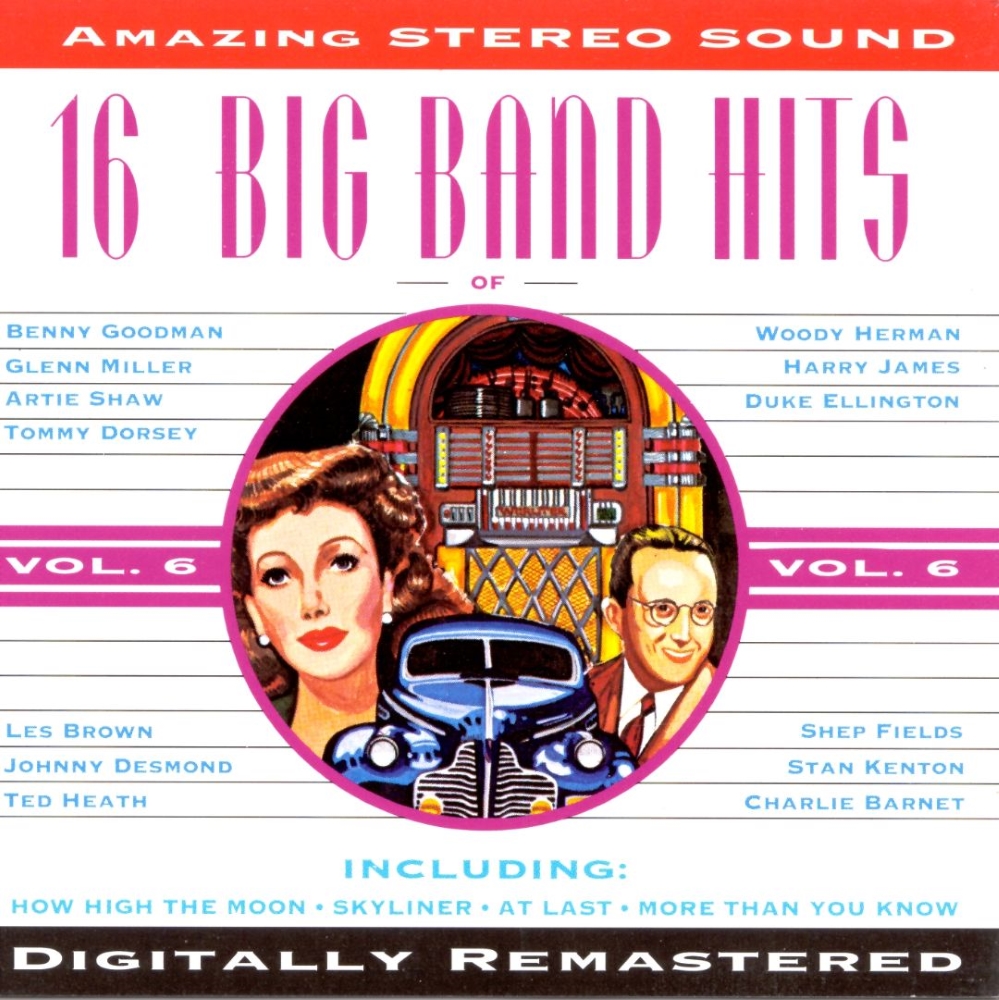 (image for) 16 Big Band Hits, Vol. 6 (Cassette)
