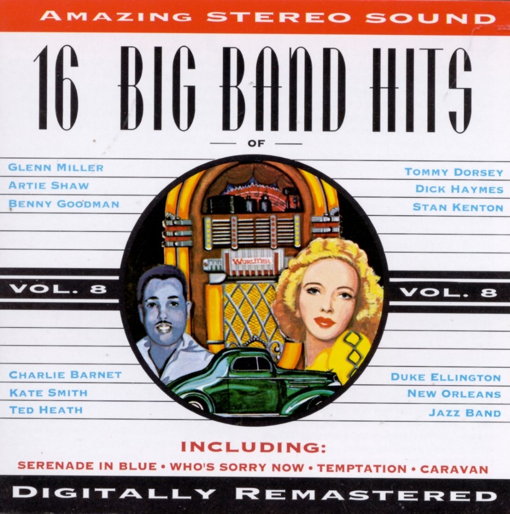 (image for) 16 Big Band Hits, Vol. 8 (Cassette)