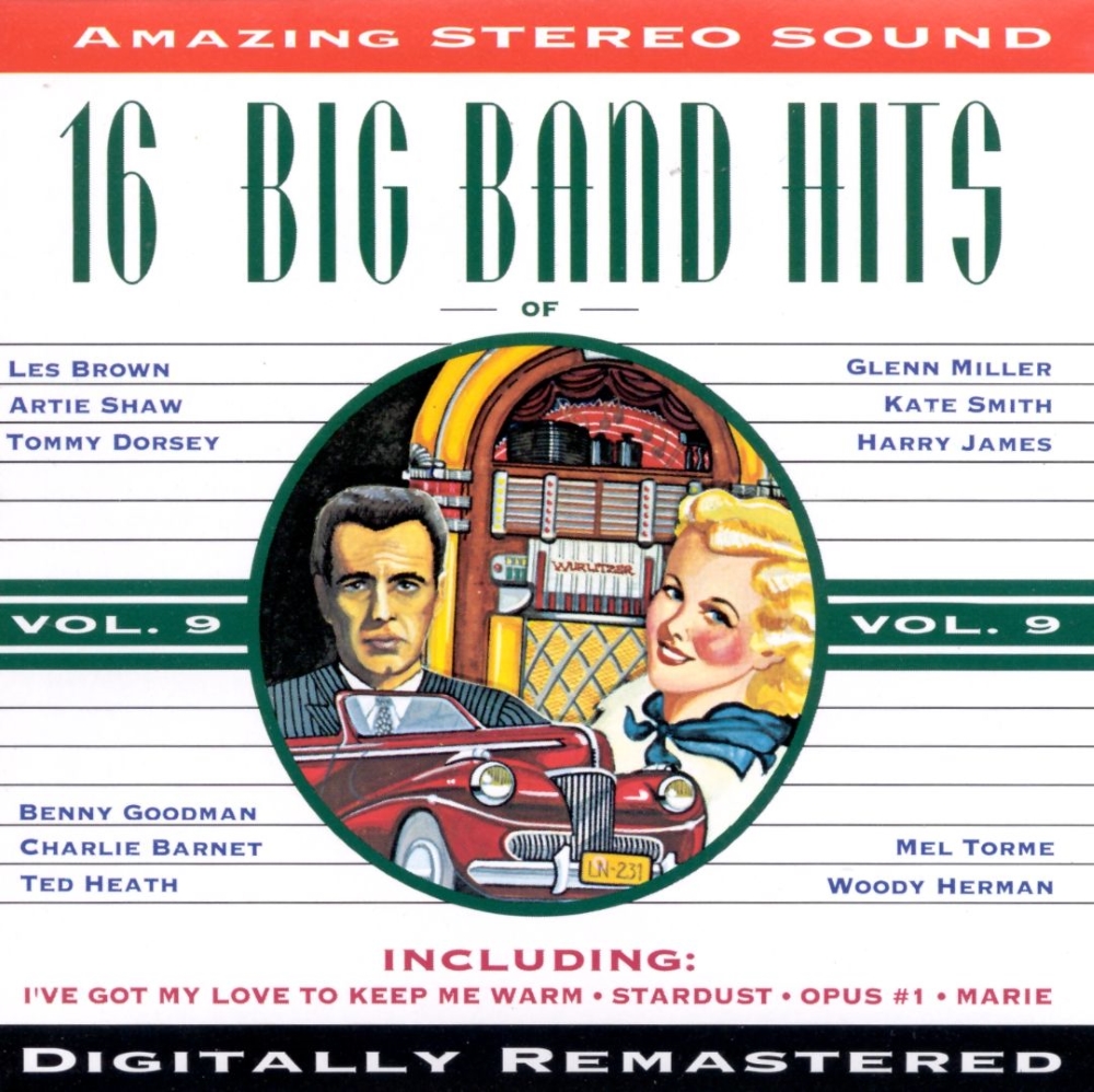(image for) 16 Big Band Hits, Vol. 9 (Cassette)